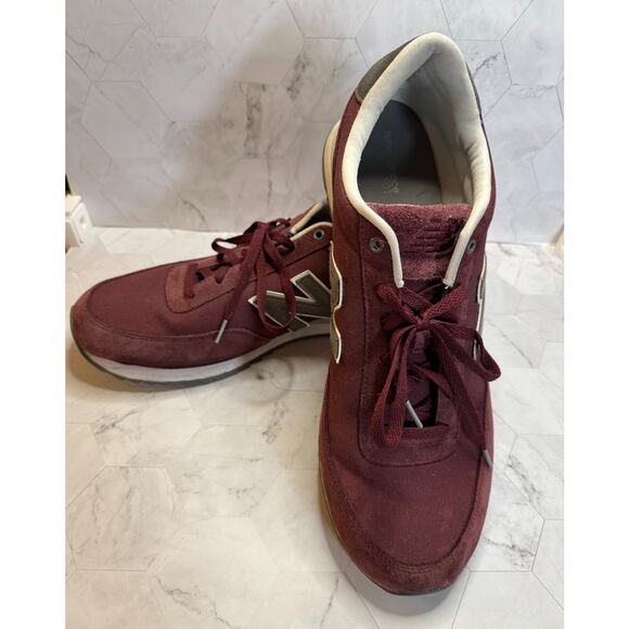 New Balance 501 Sneakers MZ501HSS Mens Size 17 Maroon Athletic Casual Shoes EUC main image 4